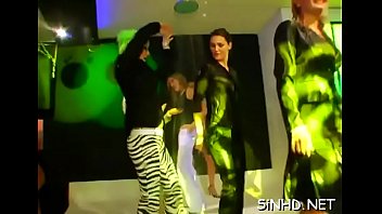 Seductive dancing with takingly beautiful sweethearts