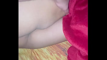 He massage my legs and beg for my pussy he steal my butt plug and took in his ass to make his dick hard