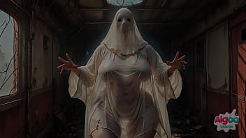 Halloween sexy ghost horror story ai