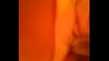 Ex plays with makeup brush