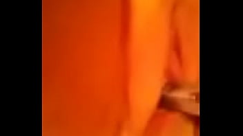 Ex plays with makeup brush