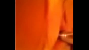 Ex plays with makeup brush