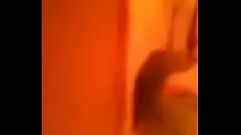 Ex plays with makeup brush