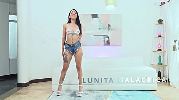 Lunita galactica loves monster cocks destroying her ass pissing dap