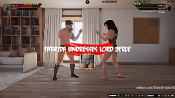 Jerle vs tabrida nf3d mixed kinky combat maledom