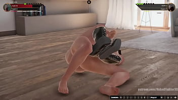 Jerle vs tabrida nf3d mixed kinky combat maledom