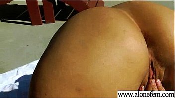 Nasty hot girl insert sex toys in holes to masturbate video 16