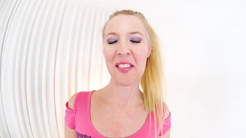 Lacy cummings cougar milf huge cock pov blowjob and cum swallow