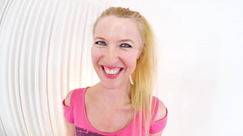 Lacy cummings cougar milf huge cock pov blowjob and cum swallow