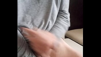 Massive nice white uncut cuck cums many masturbation of a young man