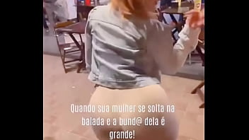 Esposa safada dançando