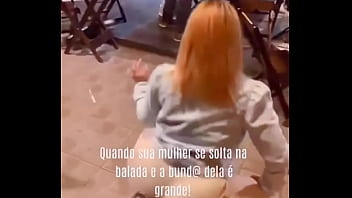 Esposa safada dançando