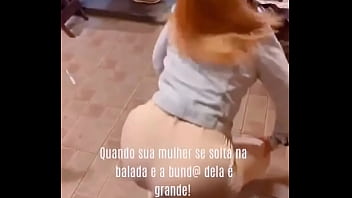 Esposa safada dançando