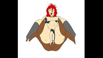 Digitalizei a arte do anal no cu da ruivinha