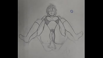 Digitalizei a arte do anal no cu da ruivinha