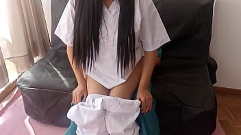 Raise my pay and i'll give you my ass fucking a nurse in the waiting room she wants to fuck anywhere homemade video