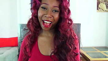 Mocha glaze busty babe gets her tits & throat fucked and her face glazed