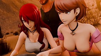 They get a ride from a stranger