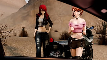 They get a ride from a stranger