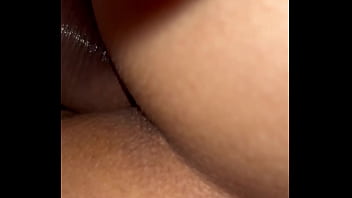 Hottie sucking hard cock with her tight ass