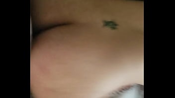 Pounding wife from behind