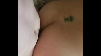 Pounding wife from behind