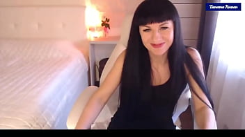 Sweet little titty brunette tamarra roman strip & tease