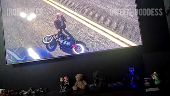 I bet with my stepbro on the video game and lost *** short ***