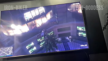 I bet with my stepbro on the video game and lost *** short ***