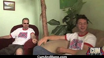 Big booty ebony gangbanged by white dudes 4