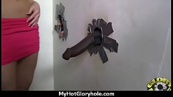 Gloryhole blowjob interracial 7