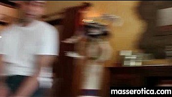 Sensual oil massage turns to hot lesbian action 9