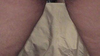 This guy is ripping his ass on huge butt plug