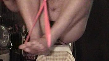 This guy is ripping his ass on huge butt plug