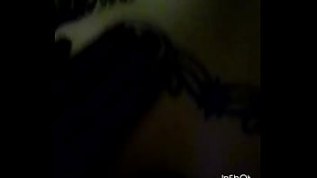 Black guy gives girl an ass job