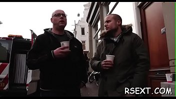 Hawt babe drilled balls deep