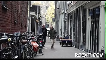 Hawt babe drilled balls deep