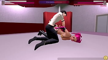 Patty pink vs lordjerle kyfc sexfight strap on sex fight game video match