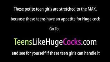 Innocent looking teen alxis adams enjoyed huge hard dick