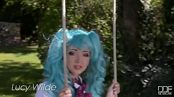 Cosplay with cantaloupes