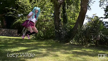 Cosplay with cantaloupes