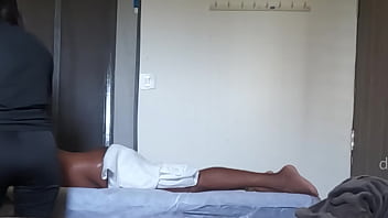 Thai lady jerking cock