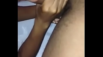Hard sucking and jacking
