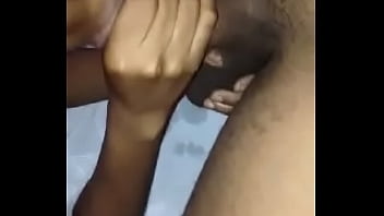 Hard sucking and jacking