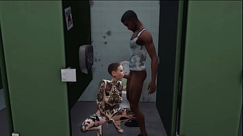 Shaved Emo Sucking Black Cock thumbnail