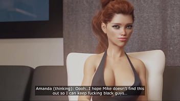 Bitch wife cheats on her husband during a phone conversation with him 3d animated cuckold story