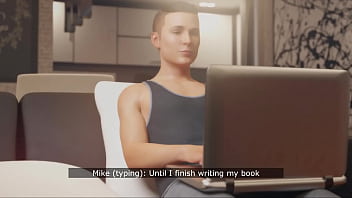 Bitch wife cheats on her husband during a phone conversation with him 3d animated cuckold story