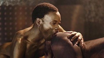 Bronze black chick getting frisky Bronze black chick getting frisky