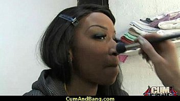 Real ebony babe getting hard core group making out 20