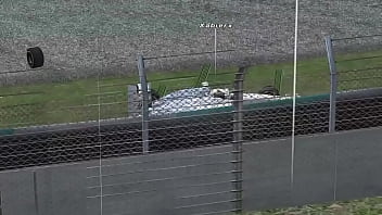 Accidente fuerte xabierx más que dust en brasil 2010 gp de malasia 2012